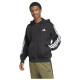 Adidas Ανδρική ζακέτα Essentials 3-S Fleece Full Zip Hoodie